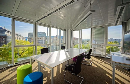 Ann Arbor headquarters building.